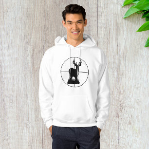 Deer Hunting Target Silhouette Hoodie