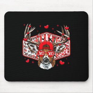 Deer Hunting Xoxo Valentine Buck Boys Cap Men Wome Mouse Pad