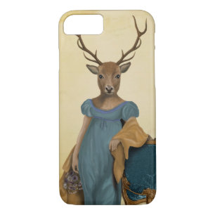 Deer In Blue Dress 2 Case-Mate iPhone Case