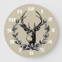 Deer in Laurel Leaves