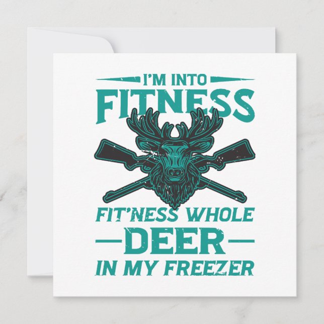 Deer In My Freezer - hunting lover (Front)