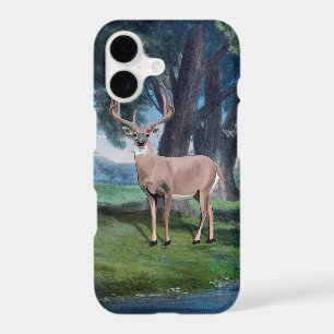 Deer in Nature and Trees