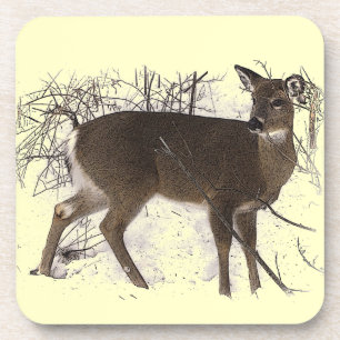 Deer in Snow Coaster