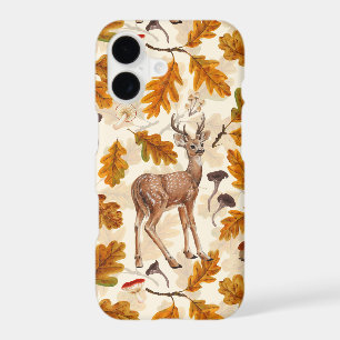Deer in the autumnal forest