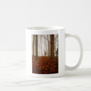 Deer in the Mist Coffee Mug