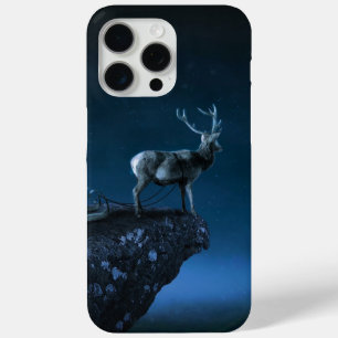deer in the moonlight iPhone 15 pro max case