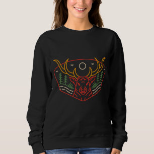 Deer in the Wilderness Sweatshirt