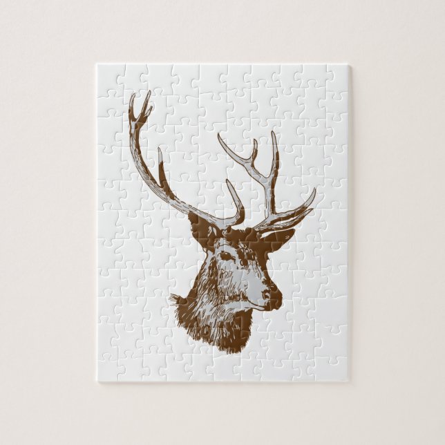 Deer Jigsaw Puzzle (Vertical)