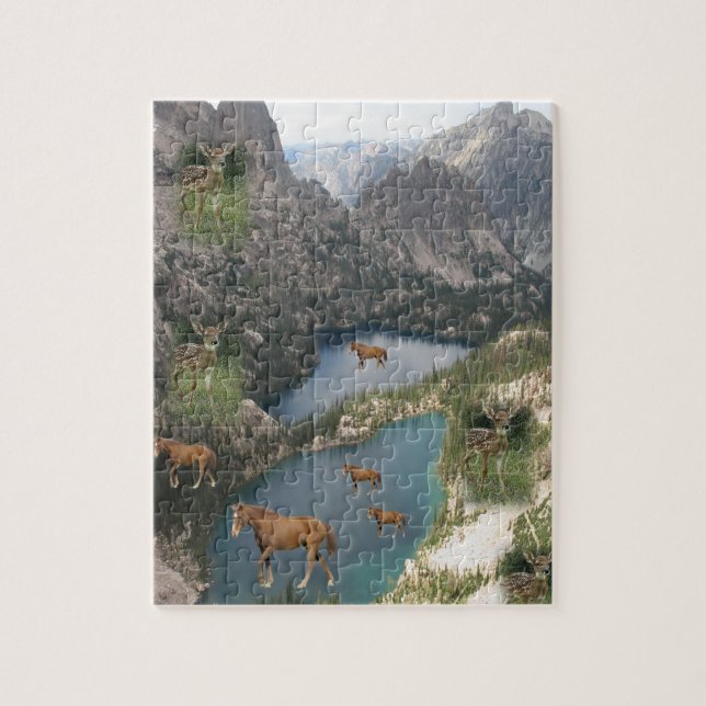 Deer Jigsaw Puzzle (Vertical)