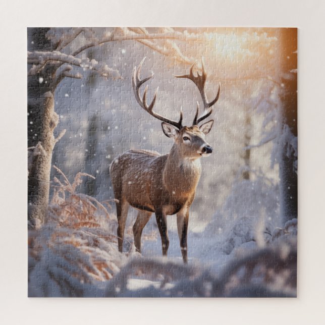 Deer Jigsaw Puzzle (Vertical)