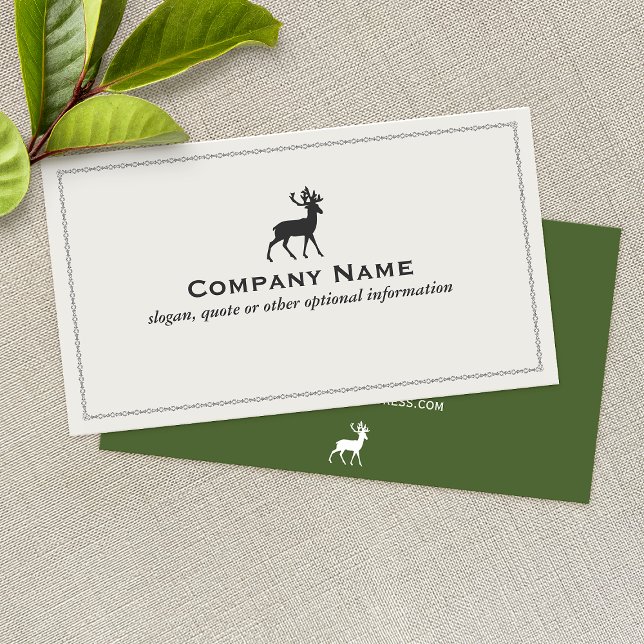 Deer Logo Business Card (Creator Uploaded)