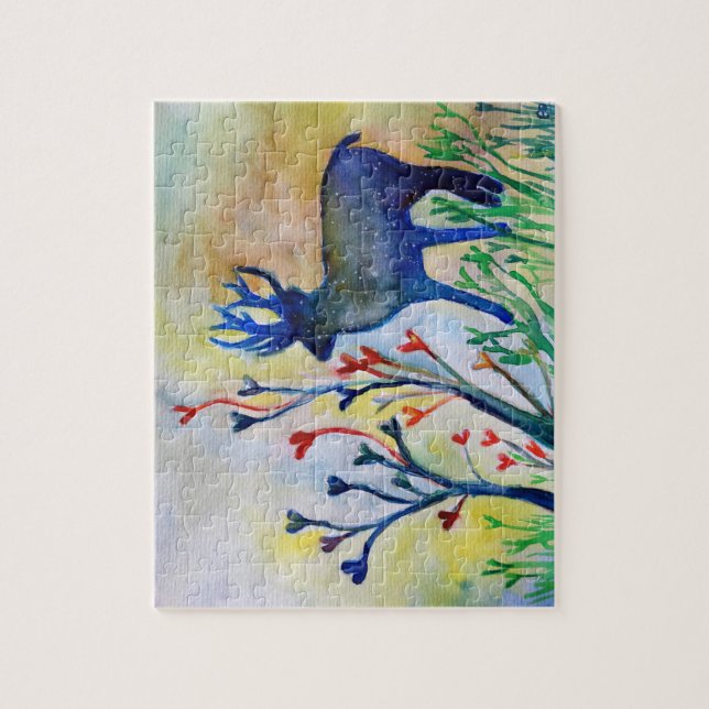 Deer Love 8" x 10" Photo Puzzle with Gift Box (Vertical)