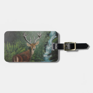Deer Luggage Tag