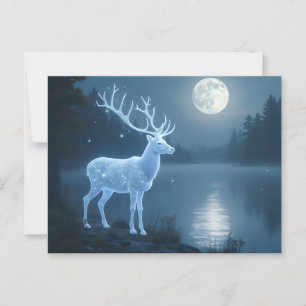 Deer Magic Postcard