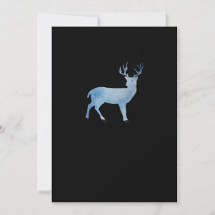 Deer Modern Artistic Design Holiday Card