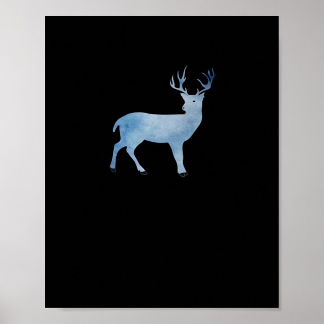 Deer Modern Artistic Design  Poster (Front)