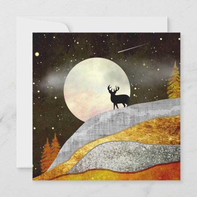 Deer Moon Landscape (Front)