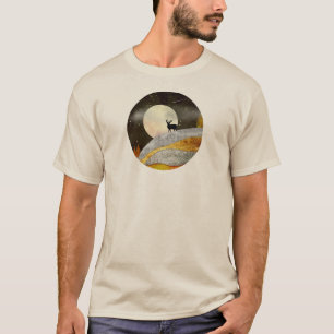 Deer Moon Landscape T-Shirt