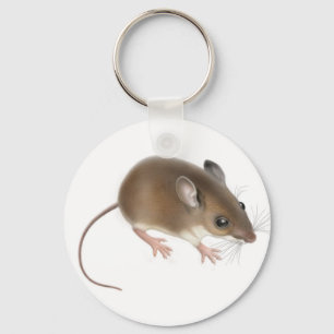 Deer Mouse Keychain
