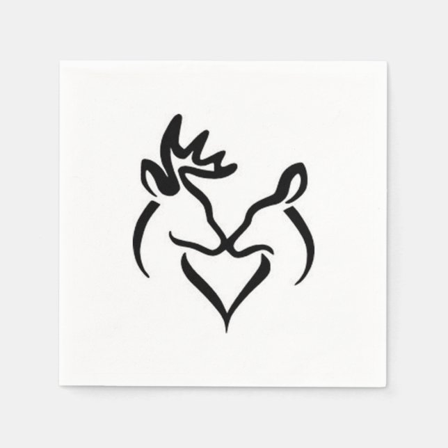 Deer Napkin (Front)
