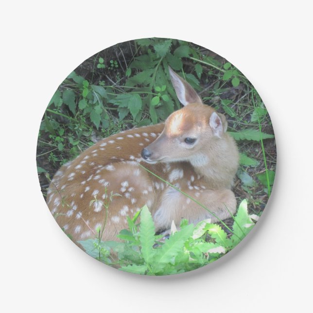 Deer Paper Plate (Front)