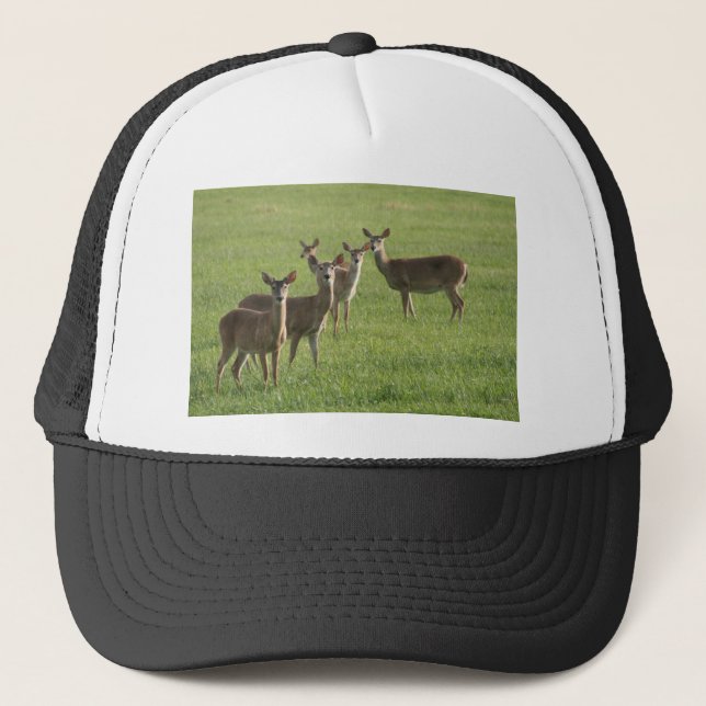 Deer Paradise Trucker Hat (Front)
