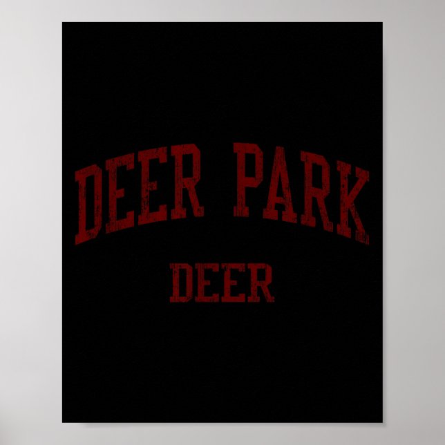 Deer Park High School Hs Artwork Poster (Front)