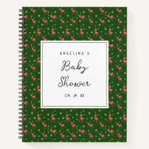 Deer Pattern Baby Shower Gift List Notebook