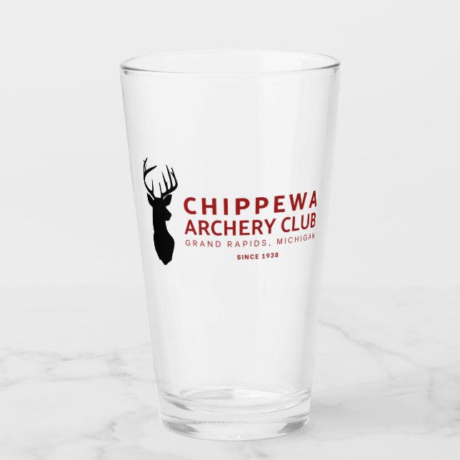 Deer Pint Glass (Front)