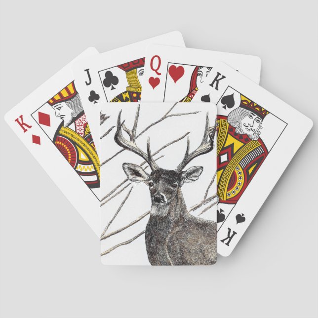 Deer Playing Cards (Back)