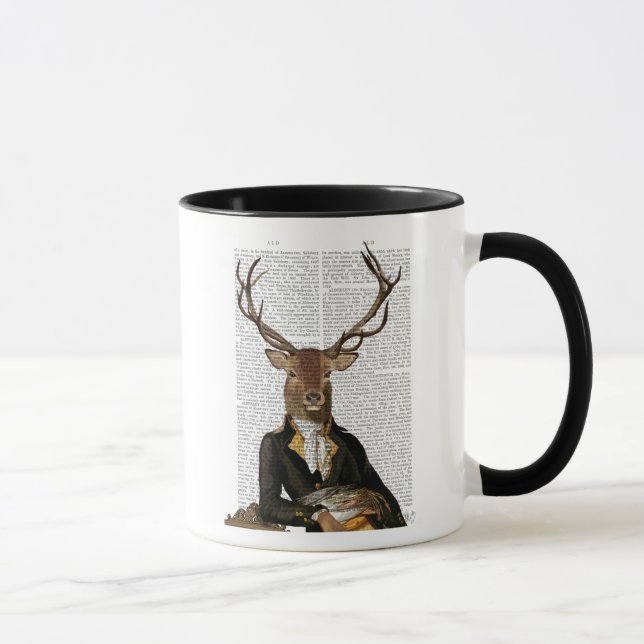 Deer Portrait Mug (Right)