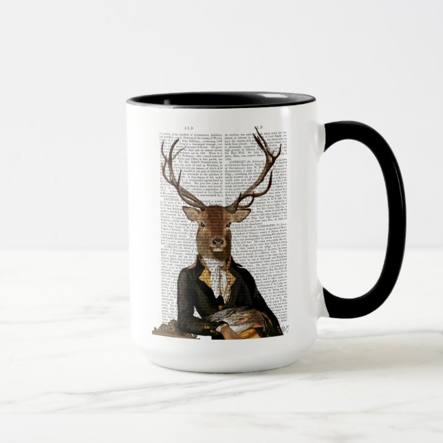 Deer Portrait Mug (Right)