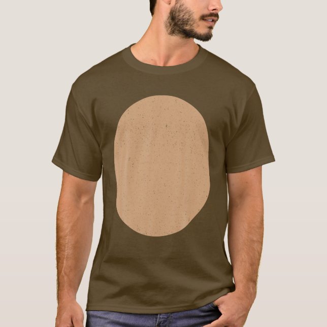 Deer Reindeer Belly Costume T-Shirt (Front)