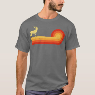 Deer Retro Sunset Vintage 60s 70s for Men Women Bo T-Shirt