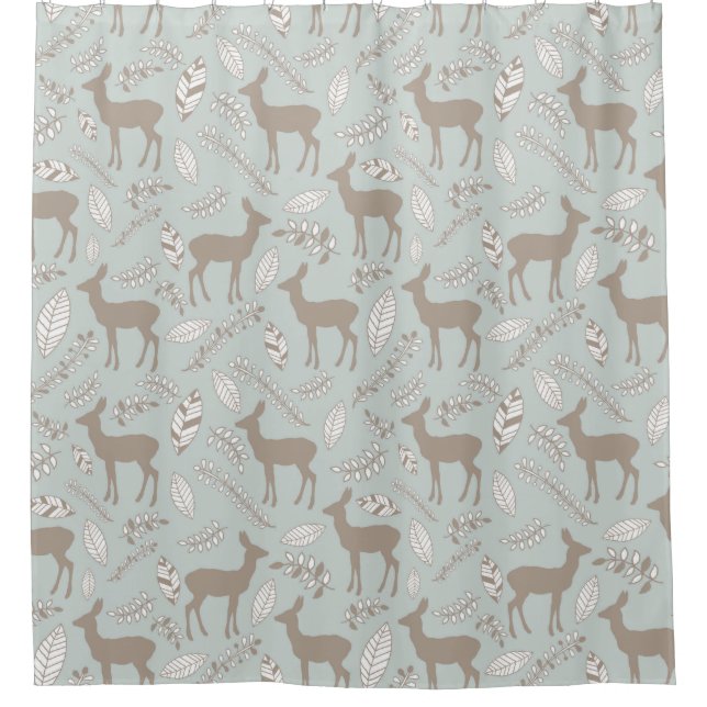 Deer Shower Curtain (Front)