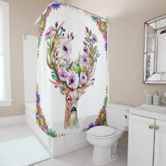 Deer Shower Curtain