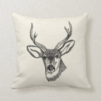 Deer Sketch Cushion