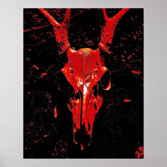 Deer Skull Poster (Front)