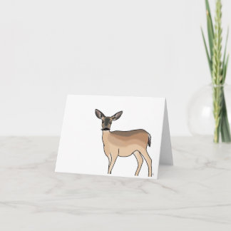 Deer Stache Note card! Card