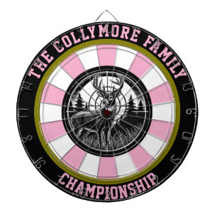 Deer Target Forest Artwork Dartboard