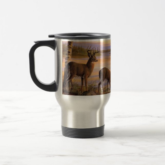 Deer Thermal Mug (Left)