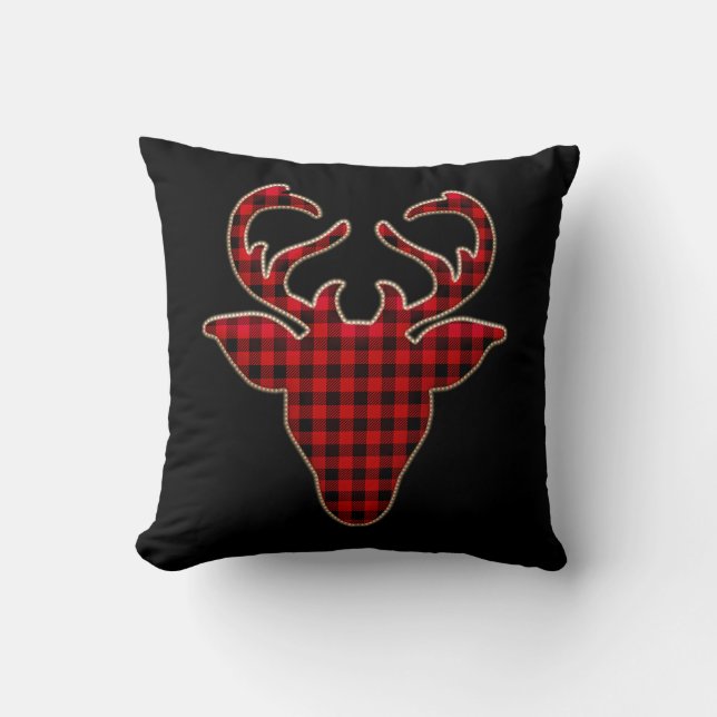 DEER THROW PILLOW (Front)