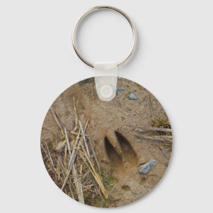 deer track key ring