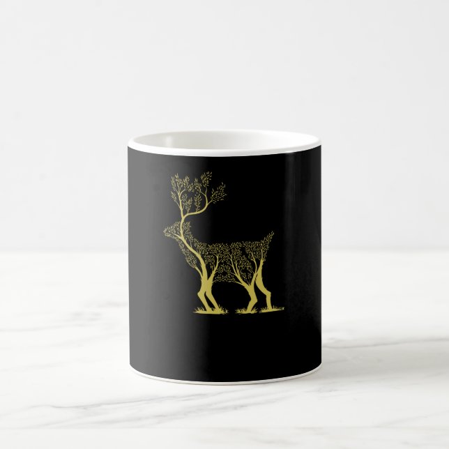 Deer Tree Coffee Mug (Center)