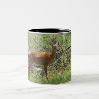 Deer Two-Tone Coffee Mug