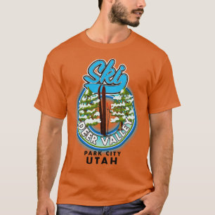 Deer Valley Park City Utah Ski T-Shirt