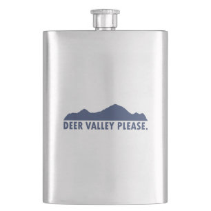 Deer Valley Please Hip Flask