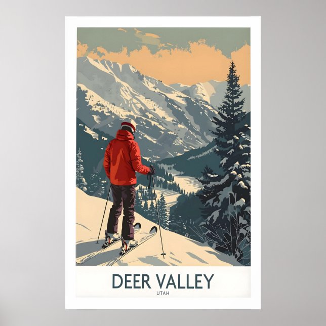 Deer Valley Poster Utah 1 (Front)