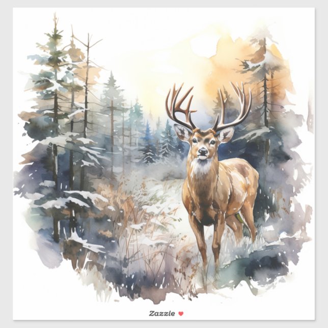 Deer Vinyl Sticker (Sheet)