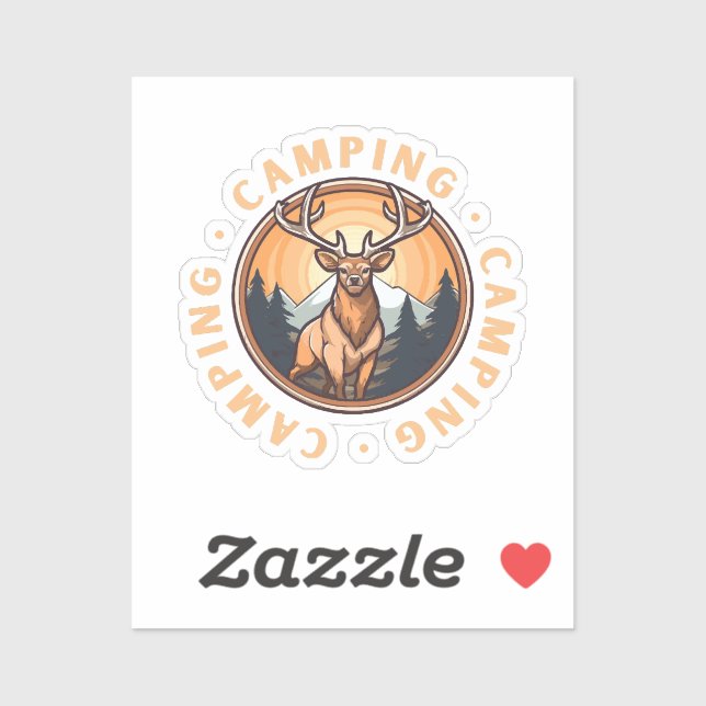 Deer - Wildness - Camping (Sheet)